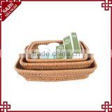 Durable & Washable Bathroom Strong Rattan Basket Storage for Home or Hotel thumbnail-1