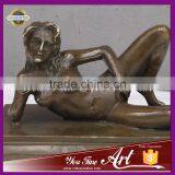 Decor Bronze Erotic Girl Statues thumbnail-3
