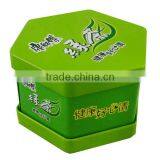 Six Corners Tea Tin Canister