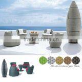 Rattan Garden Outdoor Furniture Table and Chairs thumbnail-1