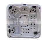 Acrylic Material and Corner,Center Drain Location Bathroom Tub for Jakuziy thumbnail-2