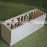 Cheapest Customized Small Plywood Decorative Storage Box With Laser Letter thumbnail-2