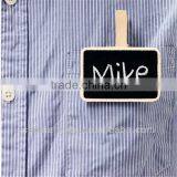 Cute Wooden Chalkboards With Clip Mini Message Board Note Blackboard Photo Paper Clips Name Tags thumbnail-1