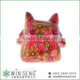 Cute Ceramic Owl Piggy Bank for Souvenir Gifts thumbnail-3