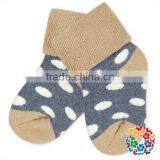 Hot Pink White Stripe Fashion Design Baby Socks Wholesale Cotton Girl Socks thumbnail-2
