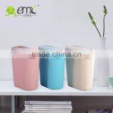 Emc Plastic Mini Trash Can, Mini Trash Can With Cover
