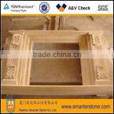 Indoor Used Stone Fireplace thumbnail-1