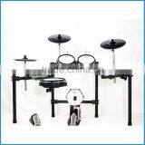 Mesh Drum Head Electric Drum Set, Extendable Electronic Drums, Digital Drum Set 5 Drum/6 Drum thumbnail-2