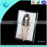Animal Penguin Shaped Blue Strong Magnet Acrylic Photo Frame for Sale thumbnail-3
