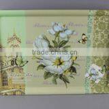 Flower Melamine Plastic Serving Trays thumbnail-3