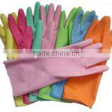 Hot Sale Pink Rubber Latex Household Gloves thumbnail-4