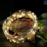 Solar Panel Silver Wire Warm White Decoration Energy Saving Low Voltage Rice Firefly Fairy Light String thumbnail-4