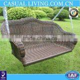 Resin Wicker Steel Chair Swing thumbnail-1