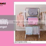 Movable Towel Rack Multi-purpose Clothes Organizer Folding Garment Laundry Rack thumbnail-1