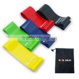 100% Natural Latex 5 Levels Resistance Band Loops thumbnail-1