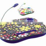 48*38cm Lap Tray for Laptop, Laptop Tray With LED Light, thumbnail-1
