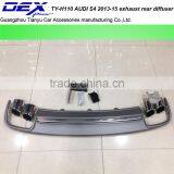 Car PP Rear Bumper Diffuser With Exhaust Tip Fit For A~udi thumbnail-3