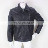 2015 Mens Genuine Leather Jacket thumbnail-1