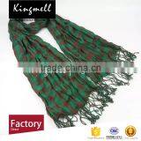 Factory Direct Blue Digital Printed Cotton Scarf Fashion Scarf thumbnail-1