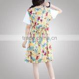 Popular Summer Plus Size Women Fancy Fabric Flowers For Dress For Fat thumbnail-6