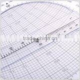 Kearing Brand,#KCRP- 5 White Slide Graphic Student Plotter/flight Computer Equipement for Pilot thumbnail-4