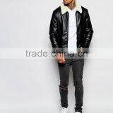 High Quality Custom Short Sleeve Button Placket White Men's Cotton/Spandex 200gsm Casual Slim Fit Plain Dyed Blank Polo Tshirt thumbnail-4