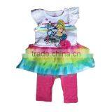 GZY Bulk Cheap Baby Girl Boutique Clothing Set Girls New Design Stock Kid Dress thumbnail-2