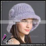 CX-C-71F Mink Fur Fashion Winter Russian Style Sexy Women Winter Hat Cap thumbnail-5