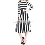 Maxnegio Digital Full Printed Maxi Long Sleeve Women Casual Dress thumbnail-2