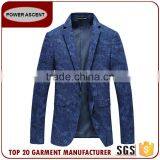 Wholesale Fashion Men'S Printed Suit Polyester Jacket Blzer Made In China thumbnail-1