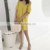 Zm35715a Fashion Elegant Dress Casual Fat Women Dresses Wholesale thumbnail-5
