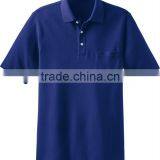 Plain Pique Polo Shirt, Pocket Polo Shirt thumbnail-1