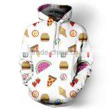 Wholesale Men's 100% Polyester Custom Your Own Design 3D Printed Sublimation Hoodie thumbnail-5
