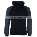 Long Sleeve Two Color Hoodies Pullover Hoodie thumbnail-4