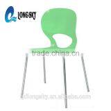 LS-4029 Popular Plastic Stackable Armless Chairs Best Price Top Supplier Wholesale Plastic Chairs With Steel Legs thumbnail-6