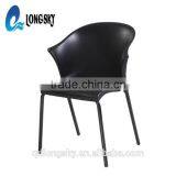 LS-4019 Cheap Outdoor Indoor Garden All Colour Available Dining pp Polypropylene Plastic Chair thumbnail-3
