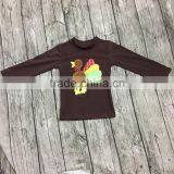 2017 Fall Newest Children Frocks Designs Turkey Pattern Embroidery Design Girls' Latest Dress Kids Clothing thumbnail-2