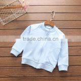 Wholesale High Quality Solod Color Casual Style Baby Girl Jacket Coat thumbnail-4