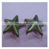 Fashion Brass Star Shaped Button With Prongs thumbnail-1