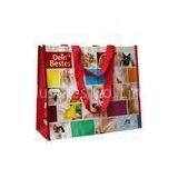 Colorful RPET Shopping Bags, Gloss / Matt Wrinkle Varnish Recycled Bag thumbnail-1