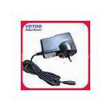 3 Pin Uk Plug CCTV AC DC Power Adapter , 12V 1A Transformer 3.5mm x 1.35mm