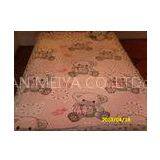 Car Airplane / Hotel 100% Polyester Baby Blanket 110X140CM , Cozy Baby Girl Blankets