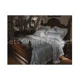 Silk Cotton Winter Home Luxury Bed Sets For Men , Modern Sheets Sets