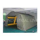Marine Color Inflatable Outdoor Tent , Inflatable Camping Tent With Four Windows