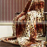 100%polyester Softly Raschel Blanket Wholesale China Manufacture thumbnail-1