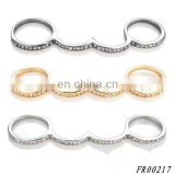 Fashion knuckle four finger ring wholesale jewelry