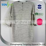 Women' s Three Quarter Sleeve Blouse With Zipper thumbnail-3