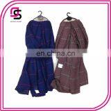 2017spring Fashion Joker Plaid Checked Voile Soft Cotton Long Shawls Scarves for Ladys thumbnail-1