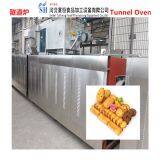 tunnel baking oven for pet food beef jerky biscuit fruit slice spices vegetables