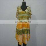Rayon Tie Dye Dress